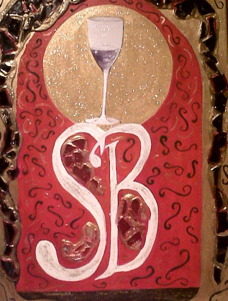 Custom Art for Stella Blu Wine and Tapas Restaurant, Nashua NH